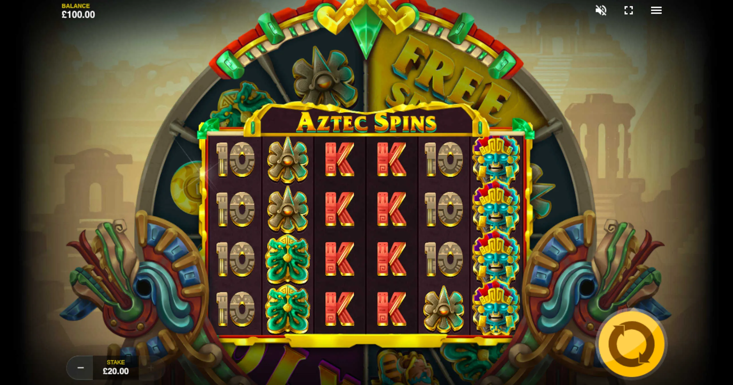 Aztec Spins