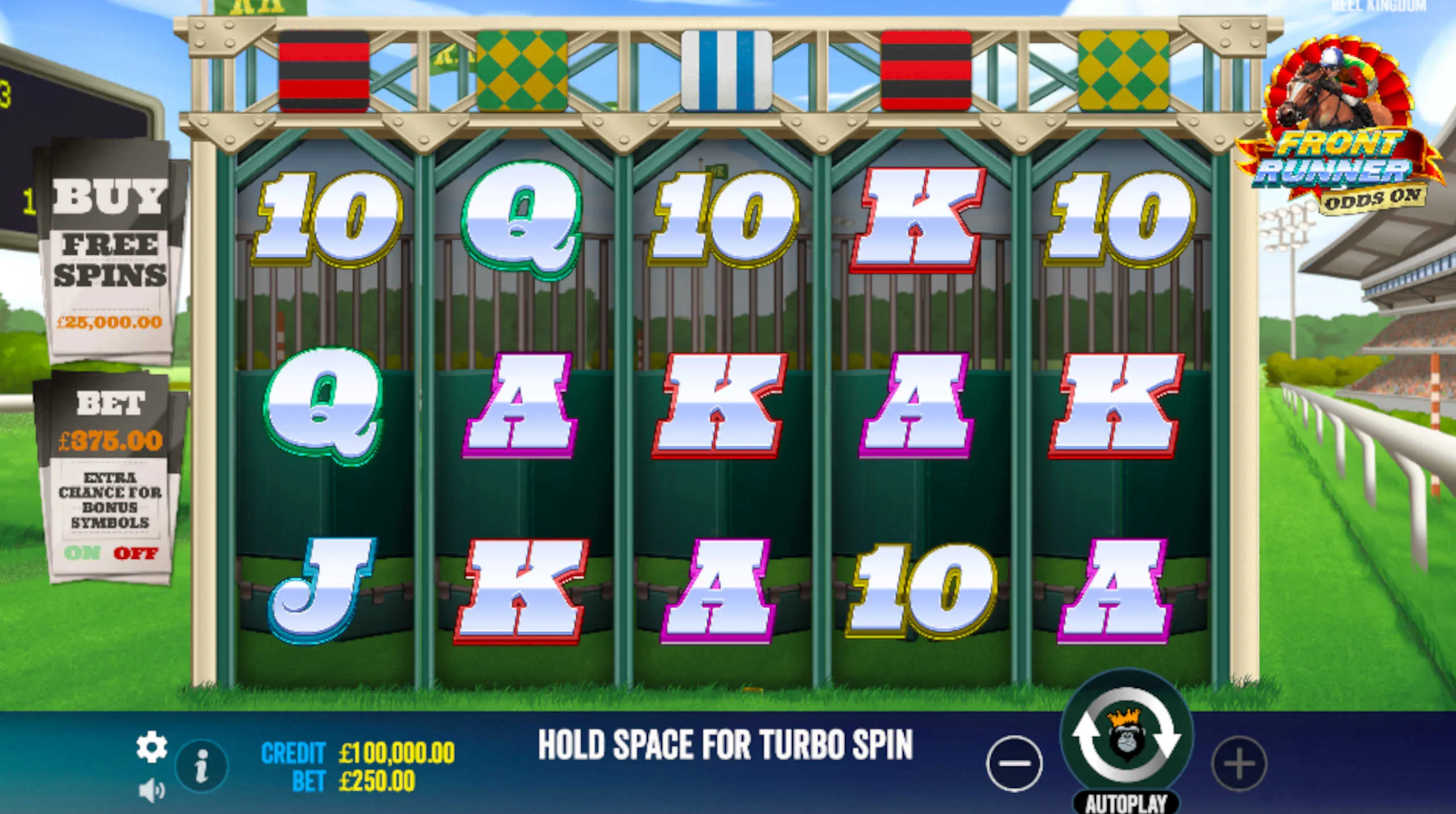 Front Runner Odds On