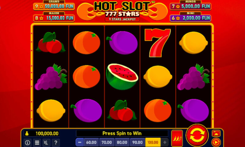 Hot Slot: 777 Stars Extremely Light Slot