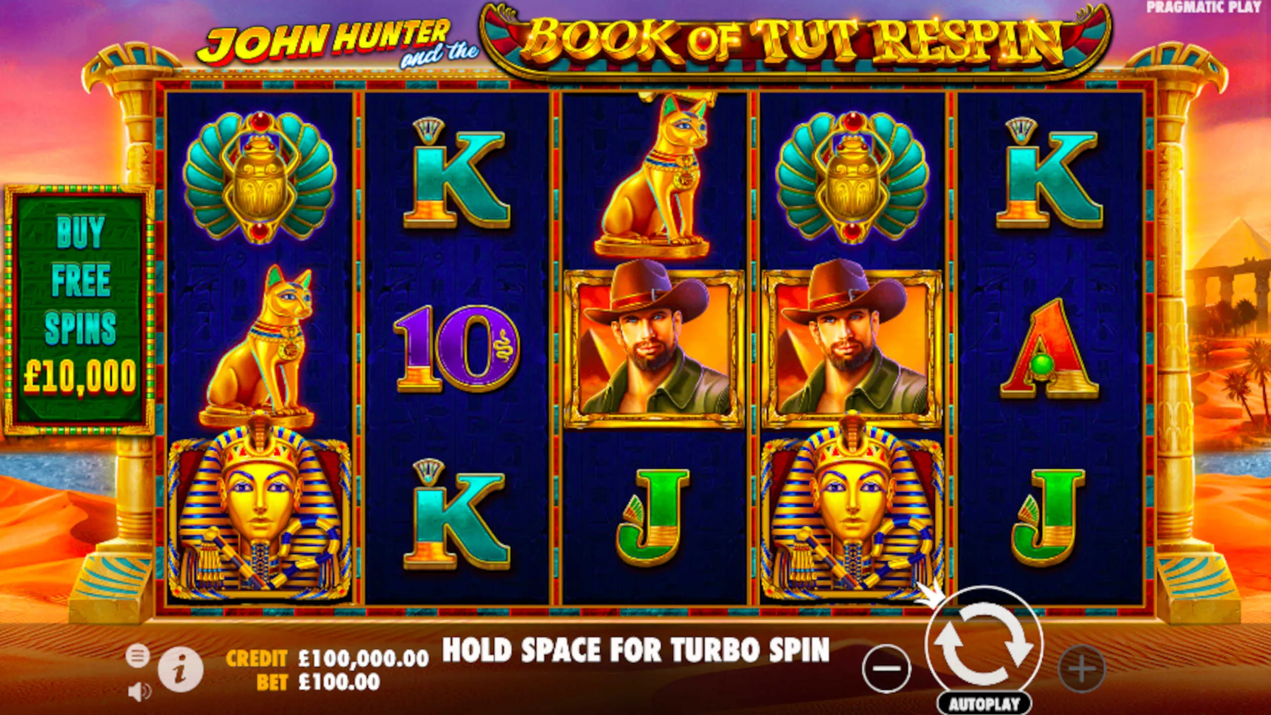 John Hunter And The Book Of Tut Respin