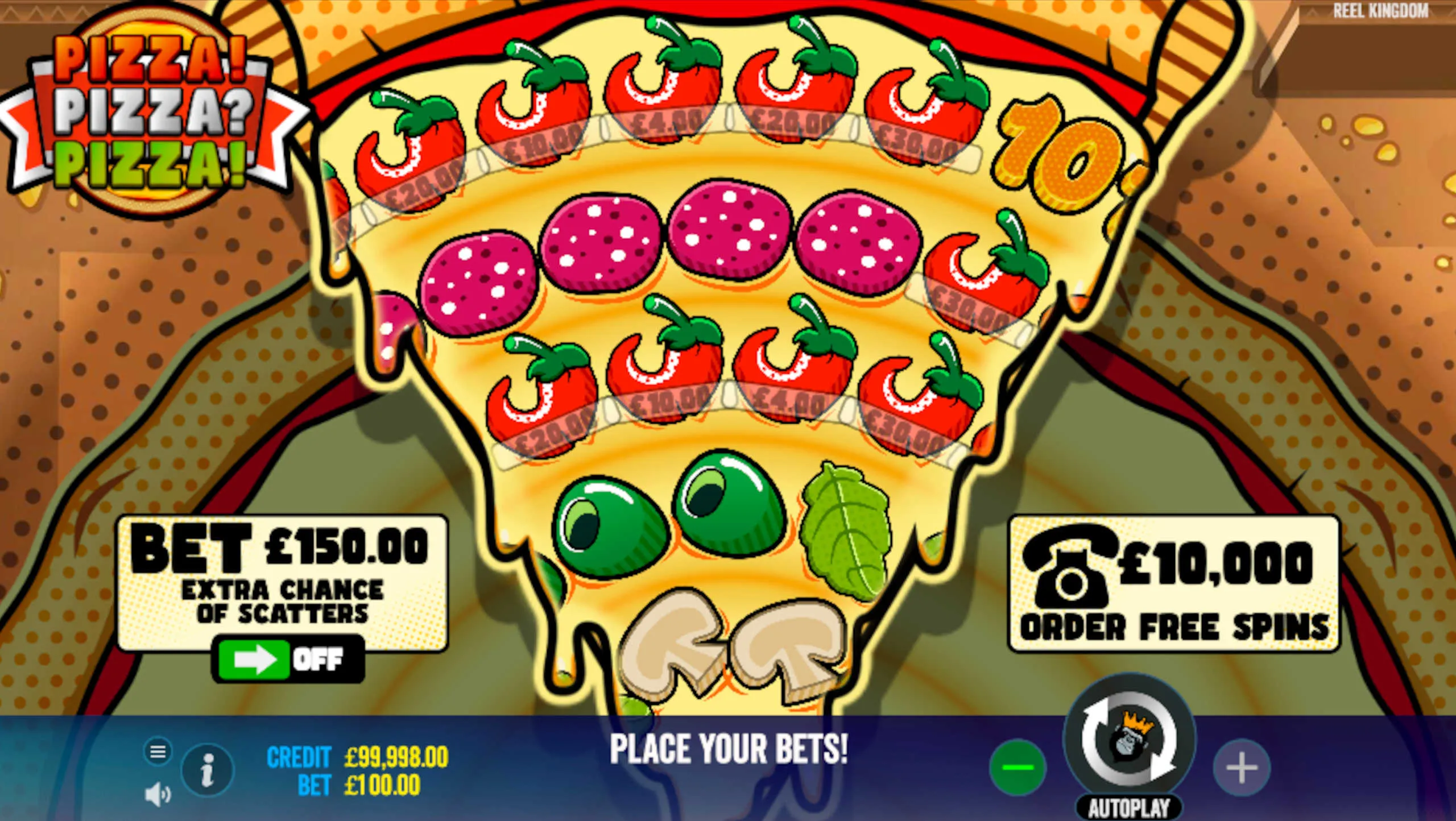 Pizza! Pizza? Pizza!