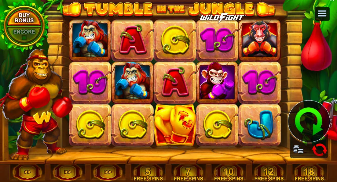 Tumble In The Jungle Wild Fight
